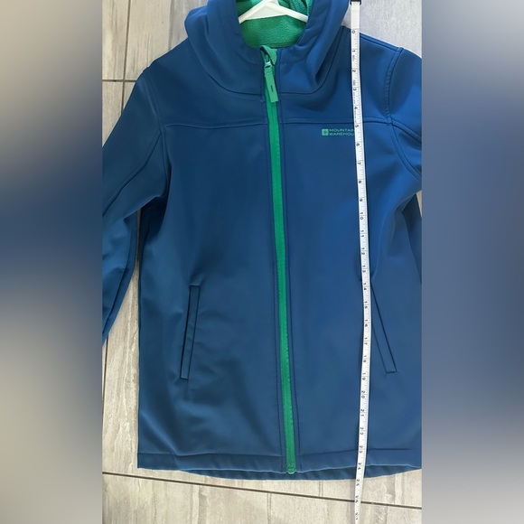 Mountain Warehouse Exodus Kids Softshell Jacket with Hood - Picture 13 of 15